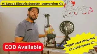 2000 Watt Hub Motor Scooter Convetion Kit Sale