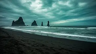 Natural Sea Sound for Sleep | Healing Sound for Calm Breathing and Mental Ease with Deep Ocean Calm