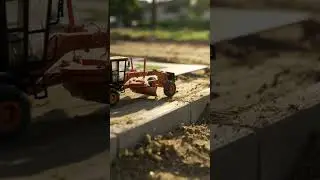 RC Motor Grader Precision: 🚜 Finishing a Miniature Road with EXTREME Detail! (Realistic Scale! 🛣️)