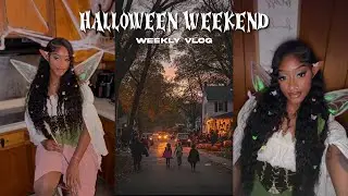 Осенняя неделя в моей жизни 🍂 Подготовка к Хэллоуину + Развлечения на выходных | Еженедельный вид...
