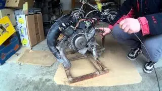 Minarelli AM5 First start After Rebuild / SIMI.KING Moto