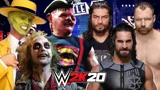 WWE 2K20 | THE SHIELD vs SLOTH, BEETLEJUICE & THE MASK