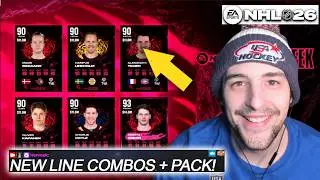 NEW LINE COMBOS + CHAMPS PACK OPENING I NHL 26 HUT
