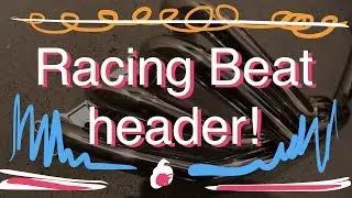 Racing Beat header and Fidanza flywheel!