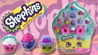 SHOPKINS EXCLUSIVE CUPCAKE QUEEN'S SPRINKLE PARTY | Little Kelly & Friends ToysReview for Kids