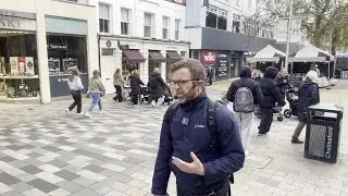 Stra&szlig;enpredigt in Chelmsford, England