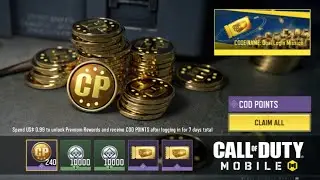 CLAIM FREE GOLD CRATE COUPONS & 240 CP FOR 1$ ONLY IN COD MOBILE