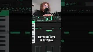 HI HAT SLIDES IN FL STUDIO?! #shorts