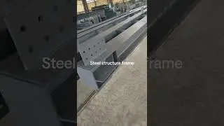 China steel structure frame #customized #steel #steelstructure #steelconstruction #steelbuilding