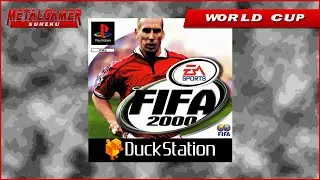 FIFA 2000 | DuckStation 2025 Settings & HD Gameplay | World Cup Brazil