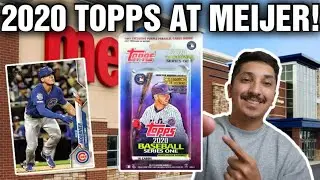 I found 2020 Topps Series 1 Packs at Meijer!💥Sports Card Hunting Success!