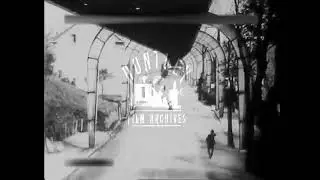 uncertain, from 1901 onwards - Phantom ride from a suspended monorail