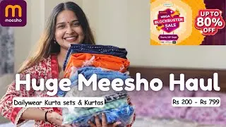 Meesho *Best* Dailywear Kurta sets & Kurtas | Meesho SALE Haul | English Sub