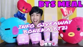 REVIEW BTS MEAL MCDONALD INDONESIA, TONTON SAMPAI HABIS ADA INFO GIVEAWAY !!!
