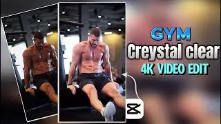 AMAZING 4K Gym Video Editing Secrets In Capcut! | Noor Editing