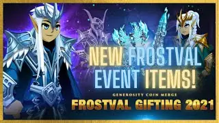 =AQW= 10 Frostval SEASONAL LIMITED Event Items - AC TAGGED - 2021