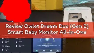 Review Owlet Dream Duo (Gen 3) Smart Baby Monitor All-in-One Bundle - 2K HD Video Baby Monitor with