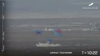 TOUCHDOWN! Blue Origin NS-38 Crew