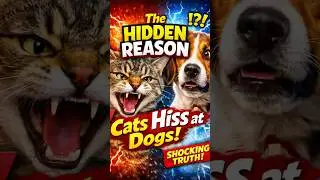 Why Cats Can&rsquo;t Stand Dogs (Shocking) #catfacts #cat  #dog #catvsdog