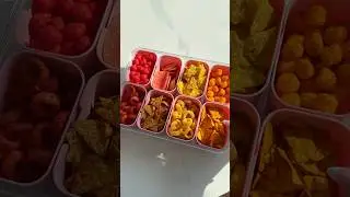 *ASMR* MINI SNACKS RESTOCK! #asmr #snackideas #restock #kitchen #snacks #chips