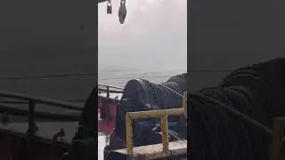 Tornado Hits Great Lakes Freighter.