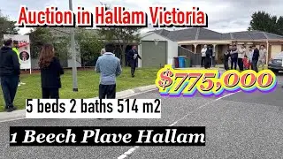 #192. Auction house in Hallam. Đấu gi&aacute; nh&agrave; 5 ph&ograve;ng ngủ gi&aacute; 