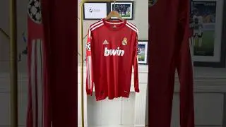 Real Madrid 2011/2012 third shirt long sleeves #football #soccer #realmadridfans #realmadrid #jersey