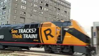 Amtrak train with two P42DC&rsquo;s and one Ex - Amtrak P40DC (now apart of CT Rail),