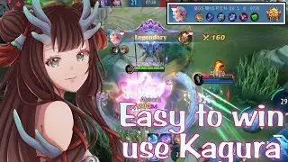 Build kagura tersakit 2022 | Kagura gameplay | easy to win use kagura | mobile legend