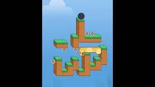 Can You Solve This Snake Puzzle? 🐍🧠#gameplay #mobilegame