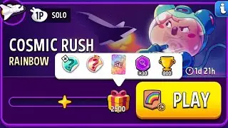Rainbow Ramp Up Comsic Rush Solo Challenge / Match Masters Solo Challenge Today 