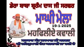 Dera Baba Braham Dass ji Maghi Mela Akal Pur Road Phillaur 19/1/2025