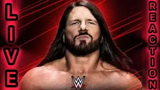 Live Reaction to WWE RAW 26.01.26 aj styles #wwe #wweraw #raw #live #reaction #prowrestling