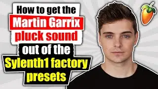 How to get the Martin Garrix PLUCK SOUND in under 3 MINUTES! (FL Studio, Sylenth1 Tutorial)