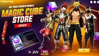 100% 💥 Ob52 Magic Cube Store Update 🤯🥳| next magic cube bundle | free fire new event | ff new event