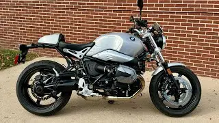 2022 BMW R Nine T Pure exhaust Akrapovic Titanium
