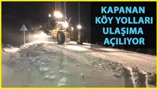 Kars'ta Kar Yağışı Hayatı Olumsuz Etkiliyor