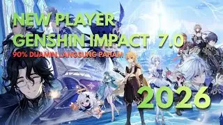 TIPS PEMULA GENSHIN IMPACT TAHUN 2026 | Arahan bermain | game play mc cryo | tutorial. 