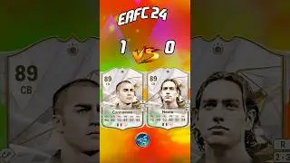 CANNAVARO VS NESTA ICON IN EAFC 24!! #shorts #icon #cannavaro  #nesta