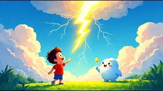 6 Crazy Lightning Facts for Kids ⚡ Thunder & Storm Song