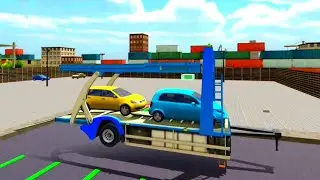 Trailer Truck Car Transporter: Car Transport City Car Game | Android Game