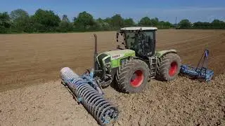 Xerion 3300 | hersage 2018 | Lemken 6 m&egrave;tres| Freon