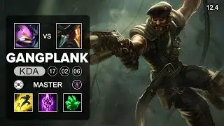 Gangplank Top vs Kennen - KR Master - Season 12 Patch 12.4