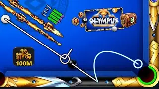 8 Ball Pool - *NEW* Olympus 100M Table 😍 w Firestorm CUE whithout RINGS 😱 ZIYA 8BP YT