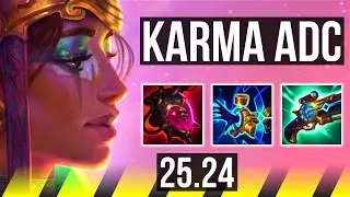 KARMA & Braum vs LUCIAN & Nami (ADC) | 21K damage | EUW Diamond | 25.24