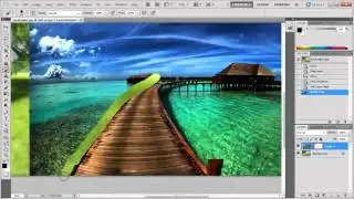Layer mask kesim yöntemi photoshop