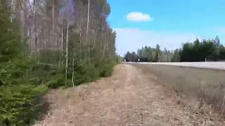 MTB Utula,  Py&ouml;r&auml;ll&auml; Joutsassa ABC-Joutsa 3km