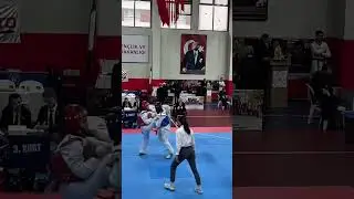 Strong girl fighting🔥🔥🥋#martialarts #taekwondo #kick #super