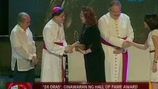 24Oras: '24 Oras', ginawaran ng hall of fame award sa 34th Catholic Mass Media Awards