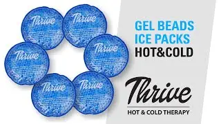 HOT AND COLD GEL BEAD ICE PACKS for WISDOM TEETH | Round Heat & Ice Therapy | Thrive
